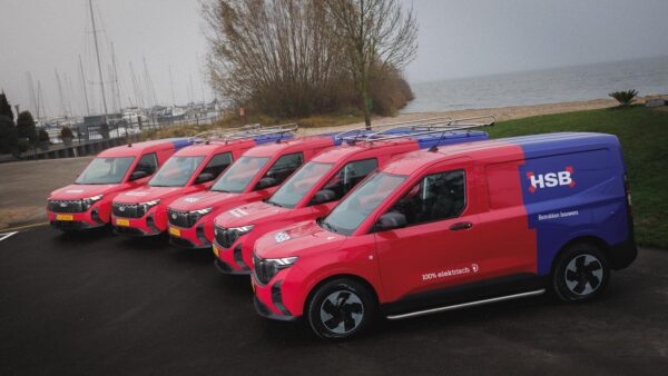 Wagenpark uitgebreid met elektrische bedrijfswagens